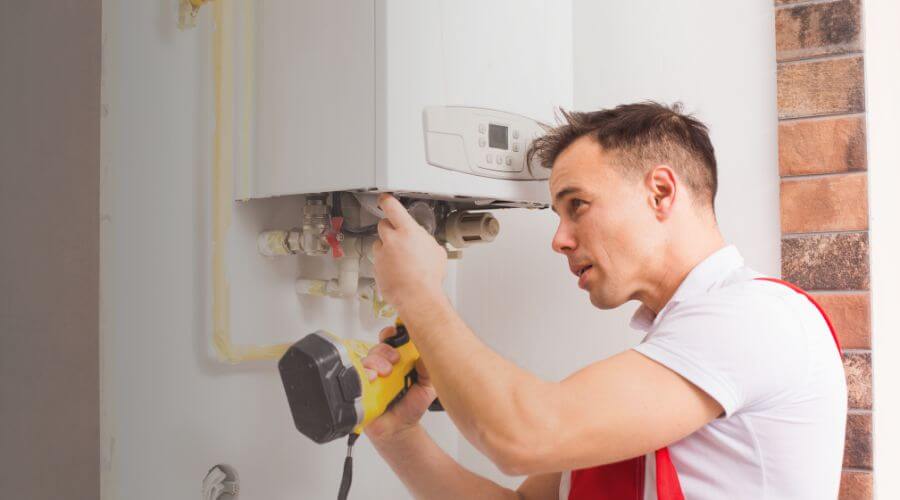 Local water heater installation in Wheatland, IN